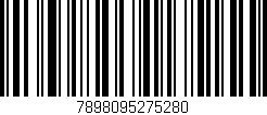 Código de barras (EAN, GTIN, SKU, ISBN): '7898095275280'