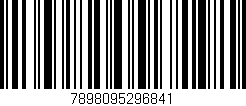 Código de barras (EAN, GTIN, SKU, ISBN): '7898095296841'