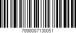 Código de barras (EAN, GTIN, SKU, ISBN): '7898097130051'
