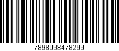 Código de barras (EAN, GTIN, SKU, ISBN): '7898098478299'