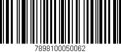 Código de barras (EAN, GTIN, SKU, ISBN): '7898100050062'