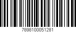 Código de barras (EAN, GTIN, SKU, ISBN): '7898100051281'