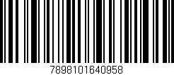 Código de barras (EAN, GTIN, SKU, ISBN): '7898101640958'
