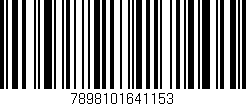 Código de barras (EAN, GTIN, SKU, ISBN): '7898101641153'