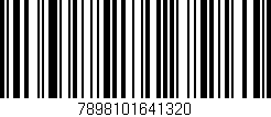 Código de barras (EAN, GTIN, SKU, ISBN): '7898101641320'