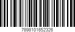 Código de barras (EAN, GTIN, SKU, ISBN): '7898101652326'
