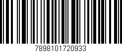 Código de barras (EAN, GTIN, SKU, ISBN): '7898101720933'