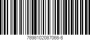 Código de barras (EAN, GTIN, SKU, ISBN): '7898102087066-6'