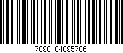 Código de barras (EAN, GTIN, SKU, ISBN): '7898104095786'