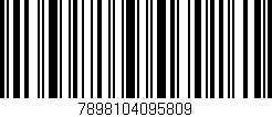 Código de barras (EAN, GTIN, SKU, ISBN): '7898104095809'