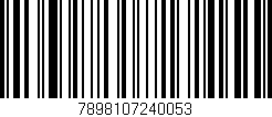 Código de barras (EAN, GTIN, SKU, ISBN): '7898107240053'
