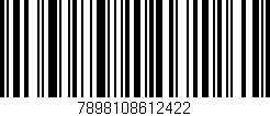 Código de barras (EAN, GTIN, SKU, ISBN): '7898108612422'