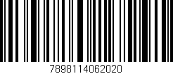 Código de barras (EAN, GTIN, SKU, ISBN): '7898114062020'