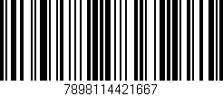 Código de barras (EAN, GTIN, SKU, ISBN): '7898114421667'