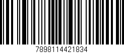 Código de barras (EAN, GTIN, SKU, ISBN): '7898114421834'