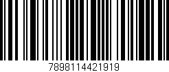 Código de barras (EAN, GTIN, SKU, ISBN): '7898114421919'