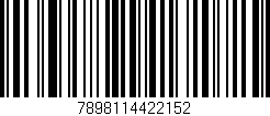Código de barras (EAN, GTIN, SKU, ISBN): '7898114422152'