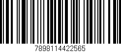 Código de barras (EAN, GTIN, SKU, ISBN): '7898114422565'