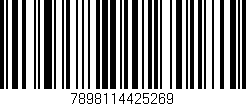 Código de barras (EAN, GTIN, SKU, ISBN): '7898114425269'