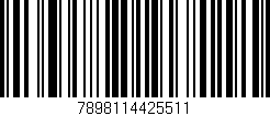 Código de barras (EAN, GTIN, SKU, ISBN): '7898114425511'
