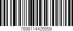 Código de barras (EAN, GTIN, SKU, ISBN): '7898114425559'