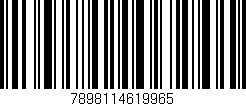 Código de barras (EAN, GTIN, SKU, ISBN): '7898114619965'