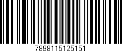 Código de barras (EAN, GTIN, SKU, ISBN): '7898115125151'