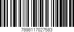 Código de barras (EAN, GTIN, SKU, ISBN): '7898117027583'