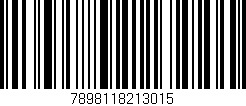 Código de barras (EAN, GTIN, SKU, ISBN): '7898118213015'