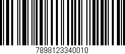 Código de barras (EAN, GTIN, SKU, ISBN): '7898123340010'