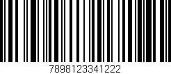 Código de barras (EAN, GTIN, SKU, ISBN): '7898123341222'