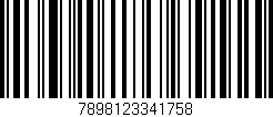 Código de barras (EAN, GTIN, SKU, ISBN): '7898123341758'