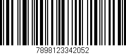 Código de barras (EAN, GTIN, SKU, ISBN): '7898123342052'