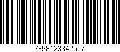 Código de barras (EAN, GTIN, SKU, ISBN): '7898123342557'