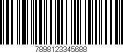 Código de barras (EAN, GTIN, SKU, ISBN): '7898123345688'