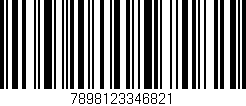 Código de barras (EAN, GTIN, SKU, ISBN): '7898123346821'