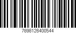 Código de barras (EAN, GTIN, SKU, ISBN): '7898126400544'