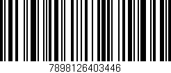 Código de barras (EAN, GTIN, SKU, ISBN): '7898126403446'