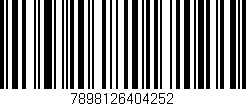 Código de barras (EAN, GTIN, SKU, ISBN): '7898126404252'