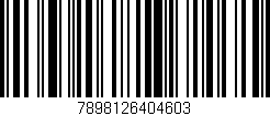 Código de barras (EAN, GTIN, SKU, ISBN): '7898126404603'