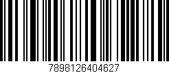 Código de barras (EAN, GTIN, SKU, ISBN): '7898126404627'