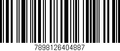 Código de barras (EAN, GTIN, SKU, ISBN): '7898126404887'