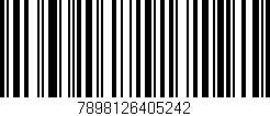 Código de barras (EAN, GTIN, SKU, ISBN): '7898126405242'