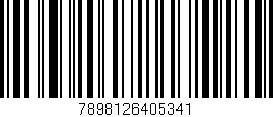 Código de barras (EAN, GTIN, SKU, ISBN): '7898126405341'
