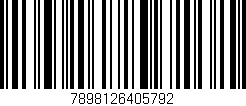 Código de barras (EAN, GTIN, SKU, ISBN): '7898126405792'
