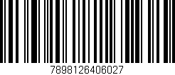 Código de barras (EAN, GTIN, SKU, ISBN): '7898126406027'