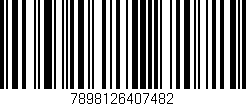 Código de barras (EAN, GTIN, SKU, ISBN): '7898126407482'