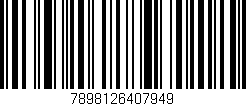 Código de barras (EAN, GTIN, SKU, ISBN): '7898126407949'