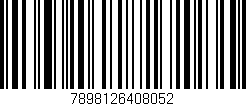 Código de barras (EAN, GTIN, SKU, ISBN): '7898126408052'