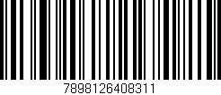 Código de barras (EAN, GTIN, SKU, ISBN): '7898126408311'